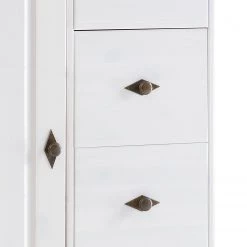 Maison Belfort Commode Bergen II - Pin massif - Blanc / Gris 11 Maison Belfort Commode Bergen II - Pin massif - Blanc / Gris -Meubles de salle à manger Soldes Magasin 1000104384 211122 08321200885 DETAILS P000000001000104384