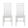 Maison Belfort Chaises Boston (lot de 2) - Pin massif - Epicéa blanc