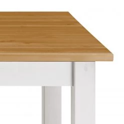 Maison Belfort Table Boston - Pin massif - Epicéa blanc / Epicéa lessivé - 140 x 90 cm -Meubles de salle à manger Soldes Magasin 1000104413 211122 08321500951 DETAILS P000000001000104413