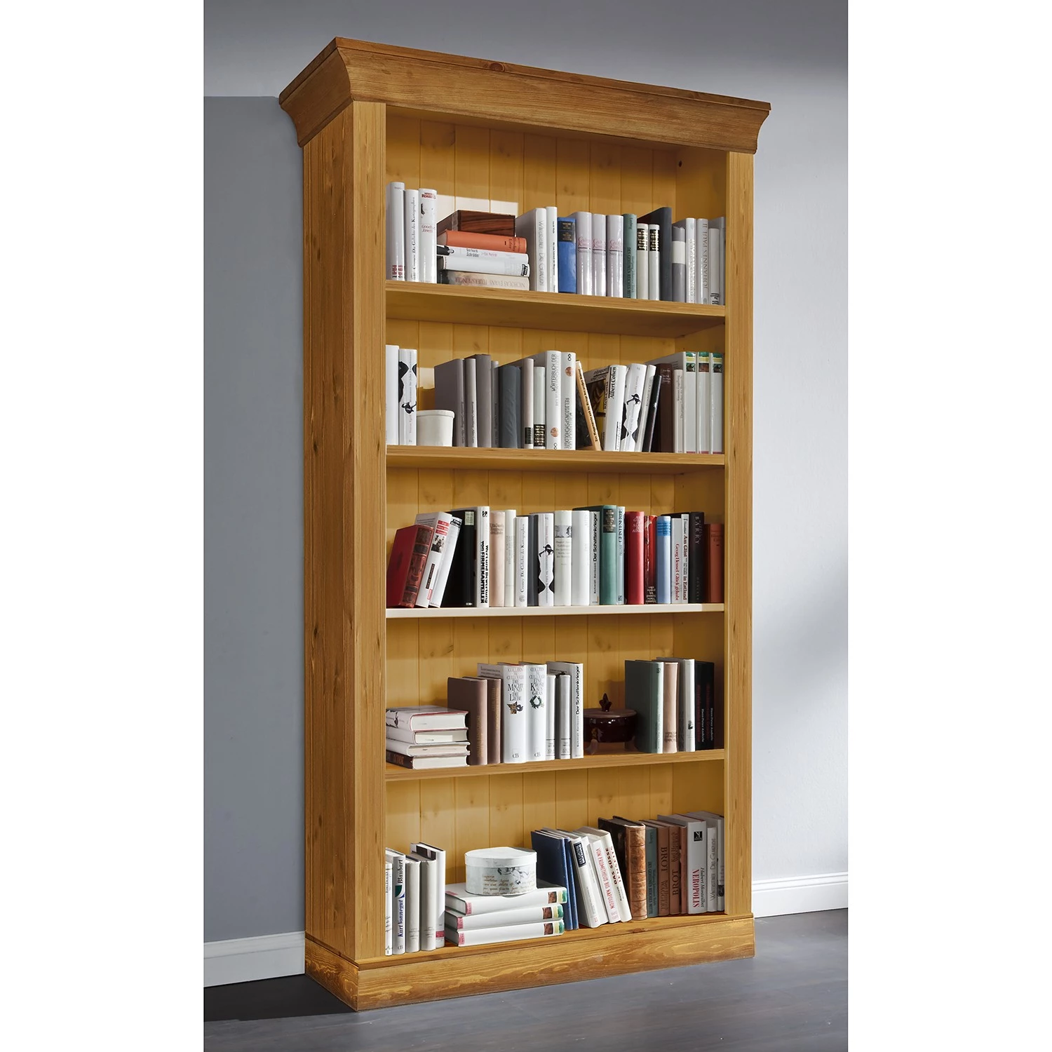 Maison Belfort Bibliothèque Bergen I - Epicéa lessivé 2 Maison Belfort Bibliothèque Bergen I - Epicéa lessivé – Image 2