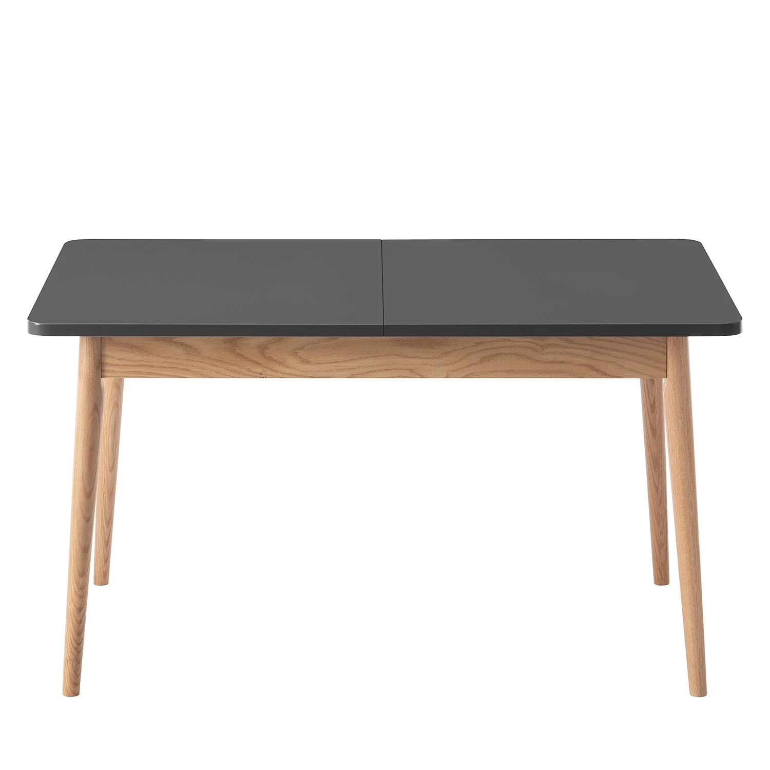 Mørteens Table Lindholm - (extensible) - Partiellement en chêne massif - Gris 3 Mørteens Table Lindholm - (extensible) - Partiellement en chêne massif - Gris – Image 3