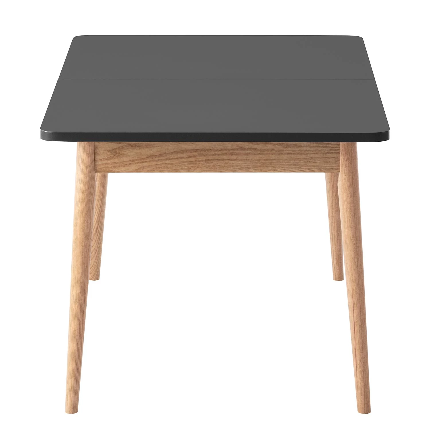 Mørteens Table Lindholm - (extensible) - Partiellement en chêne massif - Gris 4 Mørteens Table Lindholm - (extensible) - Partiellement en chêne massif - Gris – Image 4