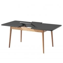 Mørteens Table Lindholm - (extensible) - Partiellement en chêne massif - Gris 24 Mørteens Table Lindholm - (extensible) - Partiellement en chêne massif - Gris -Meubles de salle à manger Soldes Magasin 1000110756 190201 17015000006 GALLERYIMAGES P000000001000110756