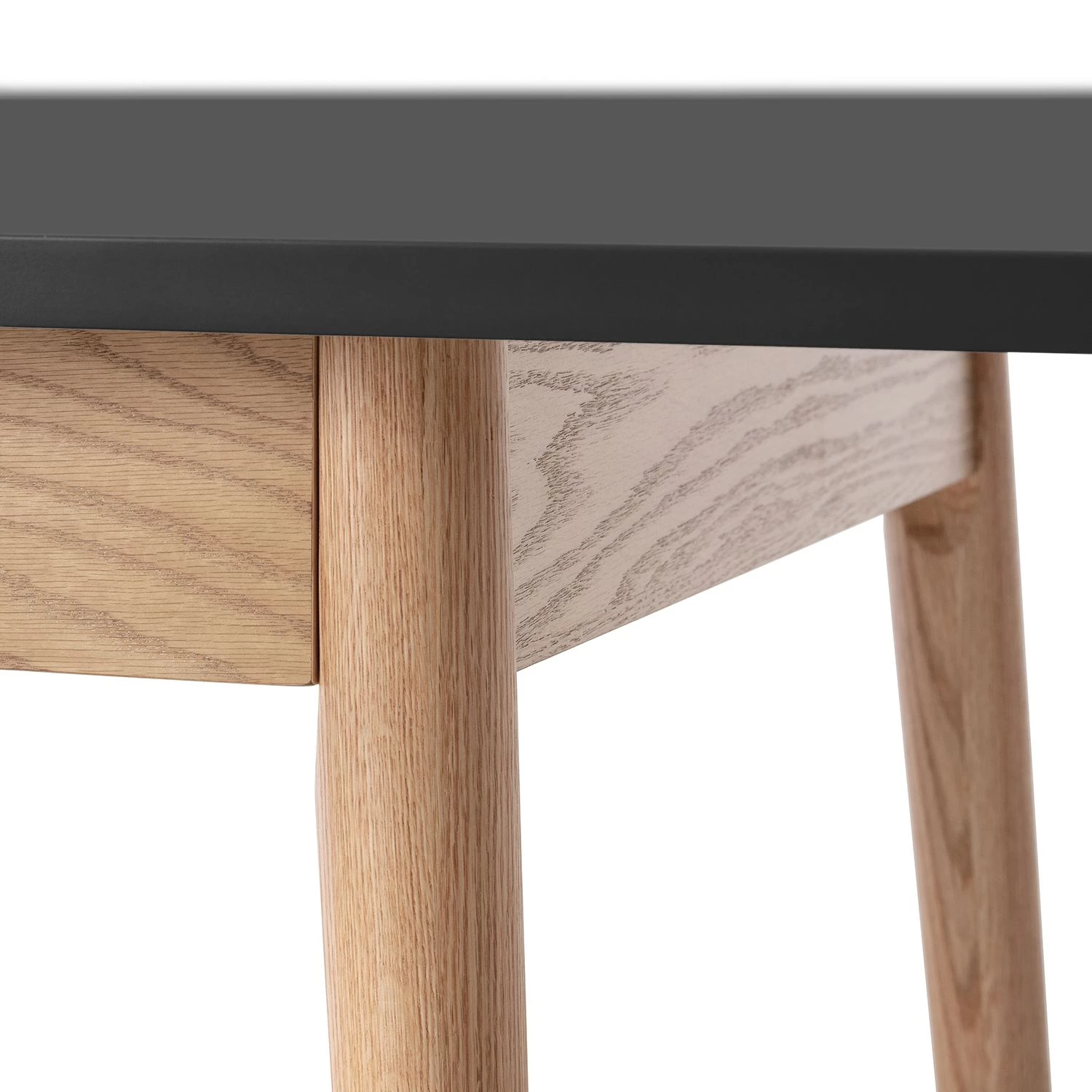 Mørteens Table Lindholm - (extensible) - Partiellement en chêne massif - Gris 9 Mørteens Table Lindholm - (extensible) - Partiellement en chêne massif - Gris – Image 9