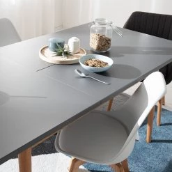 Mørteens Table Lindholm - (extensible) - Partiellement en chêne massif - Gris 29 Mørteens Table Lindholm - (extensible) - Partiellement en chêne massif - Gris -Meubles de salle à manger Soldes Magasin 1000110756 190225 08483100003 GALLERYIMAGES P000000001000110756
