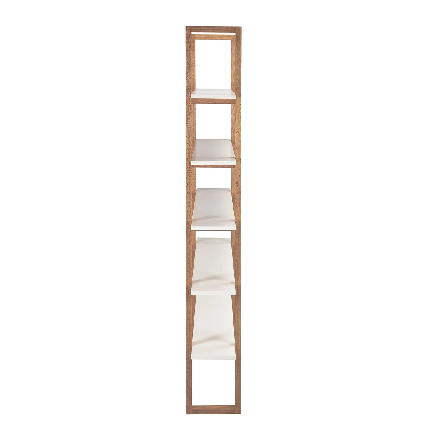 Mørteens Étagère Store I - Partiellement en chêne massif - Blanc / Chêne 3 Mørteens Étagère Store I - Partiellement en chêne massif - Blanc / Chêne – Image 3