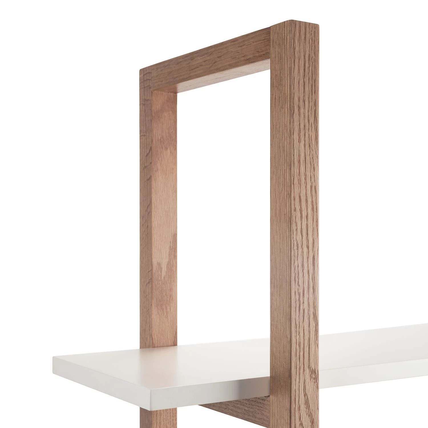 Mørteens Étagère Store I - Partiellement en chêne massif - Blanc / Chêne 6 Mørteens Étagère Store I - Partiellement en chêne massif - Blanc / Chêne – Image 6