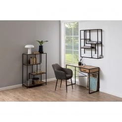 Red Living Étagère Coogee I - Imitation chêne / Noir - Hauteur : 114 cm 9 Red Living Étagère Coogee I - Imitation chêne / Noir - Hauteur : 114 cm -Meubles de salle à manger Soldes Magasin 1000114867 220215 021 MOOD DETAILS P000000001000114867 mood