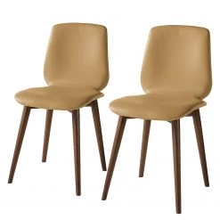 Studio Copenhagen Chaises Wilga V (lot de 2) - Cuir véritable