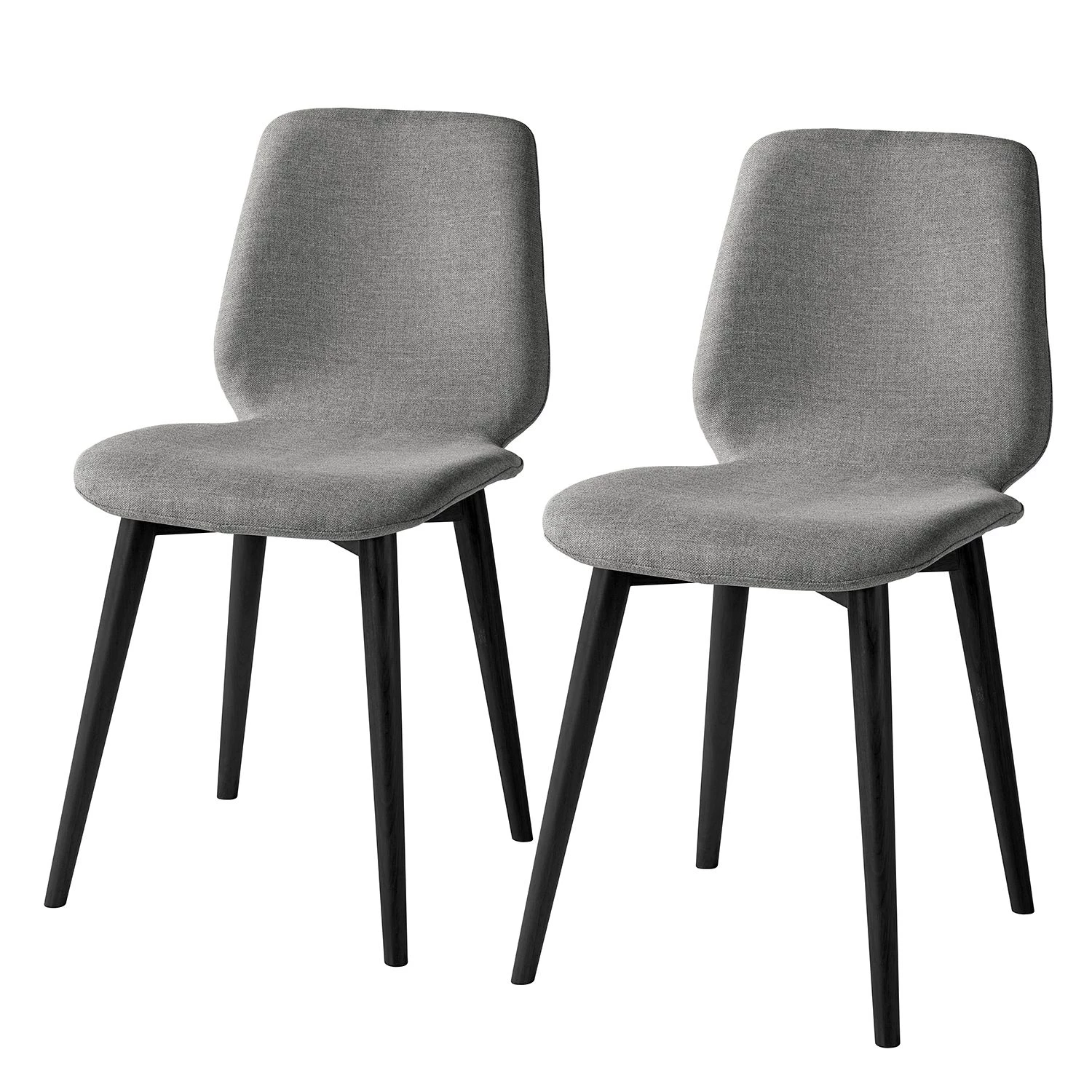 Studio Copenhagen Chaises Wilga II (lot de 2) - Tissu 1 Studio Copenhagen Chaises Wilga II (lot de 2) - Tissu