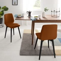 Studio Copenhagen Chaises Wilga IV (lot de 2) - Cuir véritable -Meubles de salle à manger Soldes Magasin 1000116558 181101 16281501 MOOD GALLERYIMAGES P000000001000116558 mood