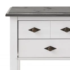 Maison Belfort Console Bergen I - Pin massif - Pin blanc / pin gris 10 Maison Belfort Console Bergen I - Pin massif - Pin blanc / pin gris -Meubles de salle à manger Soldes Magasin 1000116690 211122 08322601488 DETAILS P000000001000116690