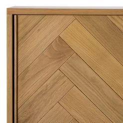 Ars manufacti Commode haute Dharai - Placage en bois véritable / Métal - Chêne / Argenté 25 Ars manufacti Commode haute Dharai - Placage en bois véritable / Métal - Chêne / Argenté -Meubles de salle à manger Soldes Magasin 1000117156 180802 08243707 GALLERYIMAGES P000000001000117156