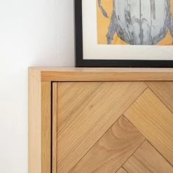 Ars manufacti Commode haute Dharai - Placage en bois véritable / Métal - Chêne / Argenté 28 Ars manufacti Commode haute Dharai - Placage en bois véritable / Métal - Chêne / Argenté -Meubles de salle à manger Soldes Magasin 1000117156 180827 07154814 GALLERYIMAGES P000000001000117156