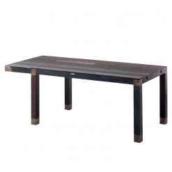 Wolf-Möbel Table Goa II - Partiellement en manguier massif - Manguier marron foncé -Meubles de salle à manger Soldes Magasin 1000117603 201230 08533000003 DETAILS P000000001000117603