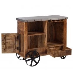 Ars manufacti Bar Kandar - Manguier massif / Métal - Manguier / Argenté 28 Ars manufacti Bar Kandar - Manguier massif / Métal - Manguier / Argenté -Meubles de salle à manger Soldes Magasin 1000117957 200706 14352900025 DETAILS P000000001000117957