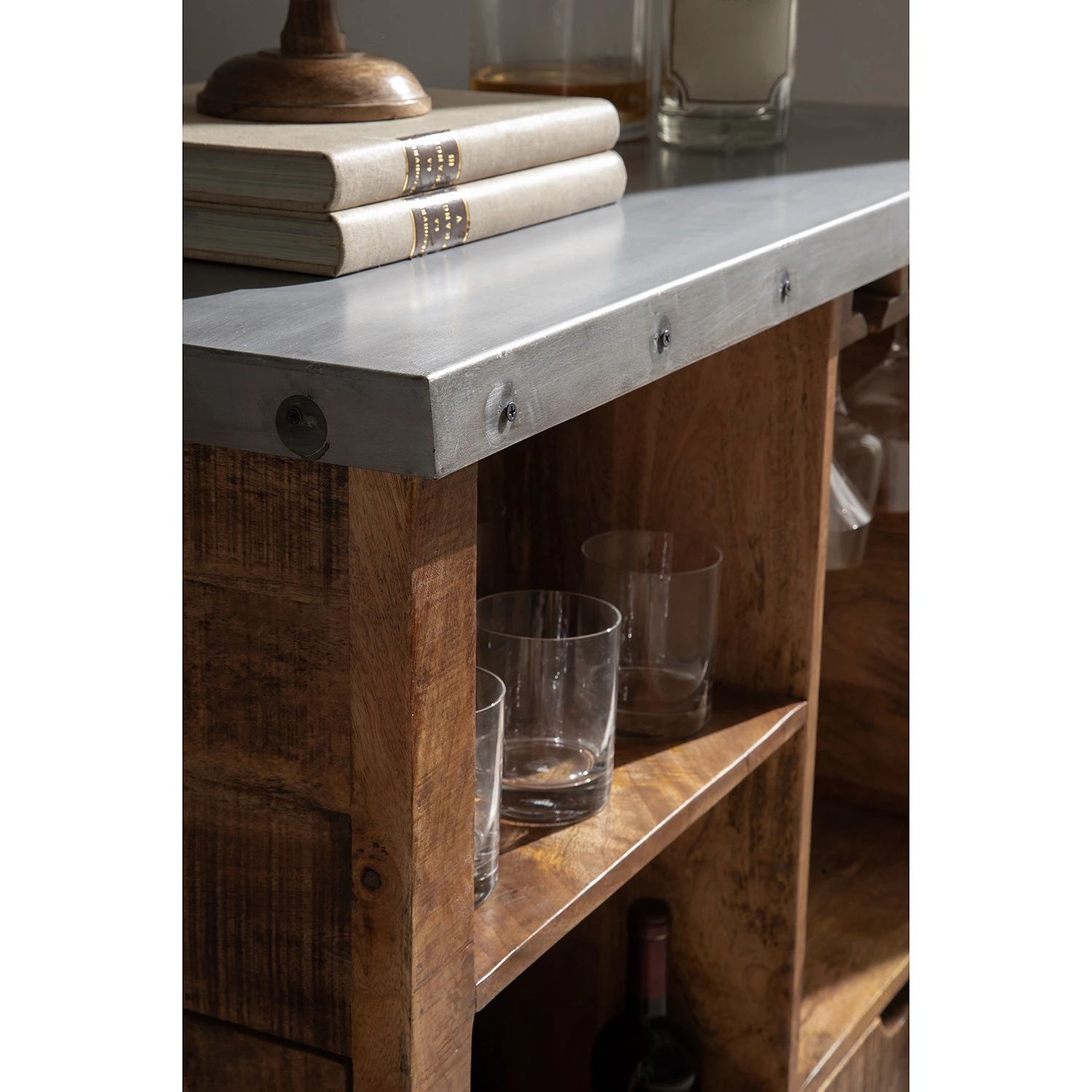 Ars manufacti Bar Kandar - Manguier massif / Métal - Manguier / Argenté 19 Ars manufacti Bar Kandar - Manguier massif / Métal - Manguier / Argenté – Image 19