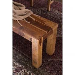 Ars Natura Banc Andaman II - Sheesham massif - Largeur : 140 cm -Meubles de salle à manger Soldes Magasin 1000118136 181122 10414719 MOOD GALLERYIMAGES P000000001000118136 mood