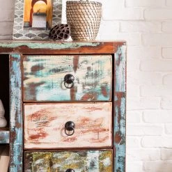 Ars manufacti Commode Yazoo - Bois recyclé massif - Multicolore -Meubles de salle à manger Soldes Magasin 1000118141 181123 16234500012 MOOD GALLERYIMAGES P000000001000118141 mood