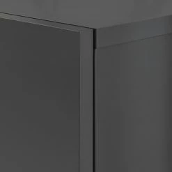 Mørteens Buffet Lindholm III - Partiellement en chêne massif - Gris -Meubles de salle à manger Soldes Magasin 1000119257 190214 13124600009 GALLERYIMAGES P000000001000119257