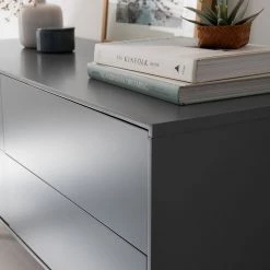 Mørteens Buffet Lindholm V - Chêne partiellement massif - Gris / Chêne -Meubles de salle à manger Soldes Magasin 1000119258 190214 13124700013 GALLERYIMAGES P000000001000119258