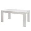Trendteam Table extensible Lotte - Imitation pin blanc