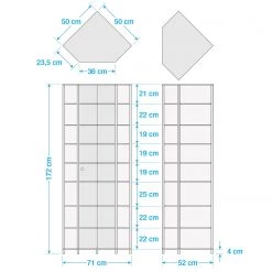 Fredriks Vitrine d'angle Amalia II - Éclairage inclus - Imitation frêne foncé - Imitation hêtre 13 Fredriks Vitrine d'angle Amalia II - Éclairage inclus - Imitation frêne foncé - Imitation hêtre -Meubles de salle à manger Soldes Magasin 1000123170 190621 12570300094 GALLERYIMAGES P000000001000123170