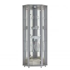 Fredriks Vitrine d'angle Amalia I - Éclairage inclus - Imitation hêtre - Argenté 8 Fredriks Vitrine d'angle Amalia I - Éclairage inclus - Imitation hêtre - Argenté -Meubles de salle à manger Soldes Magasin 1000123257 190828 17044300050 DETAILS P000000001000123257