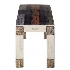 Wolf-Möbel Banc Goa White - Partiellement en manguier massif - Manguier vintage blanc -Meubles de salle à manger Soldes Magasin 1000123402 190510 10294400003 GALLERYIMAGES P000000001000123402