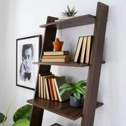 Mørteens Étagère Gjora - Partiellement en hévéa massif - Noyer -Meubles de salle à manger Soldes Magasin 1000123440 190321 17262300003 GALLERYIMAGES P000000001000123440