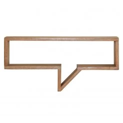 Ars Natura Tablettes Murale Dumka (lot de 2) - Acacia massif -Meubles de salle à manger Soldes Magasin 1000123445 181009 08072605 GALLERYIMAGES P000000001000123445