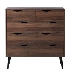 Mørteens Commode Gjora II - Partiellement en hévéa massif - Noyer 19 Mørteens Commode Gjora II - Partiellement en hévéa massif - Noyer -Meubles de salle à manger Soldes Magasin 1000123696 190131 07360200012 GALLERYIMAGES P000000001000123696