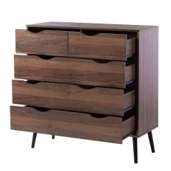 Mørteens Commode Gjora II - Partiellement en hévéa massif - Noyer 21 Mørteens Commode Gjora II - Partiellement en hévéa massif - Noyer -Meubles de salle à manger Soldes Magasin 1000123696 190131 07360200014 GALLERYIMAGES P000000001000123696