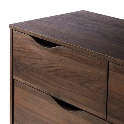 Mørteens Commode Gjora II - Partiellement en hévéa massif - Noyer 22 Mørteens Commode Gjora II - Partiellement en hévéa massif - Noyer -Meubles de salle à manger Soldes Magasin 1000123696 190131 07360300015 GALLERYIMAGES P000000001000123696