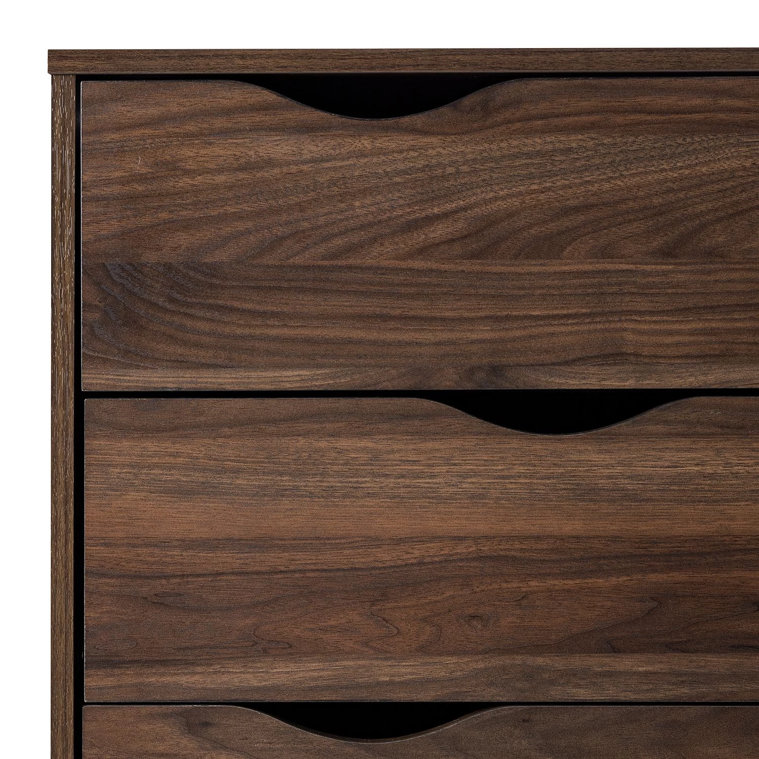 Mørteens Commode Gjora II - Partiellement en hévéa massif - Noyer 8 Mørteens Commode Gjora II - Partiellement en hévéa massif - Noyer – Image 8