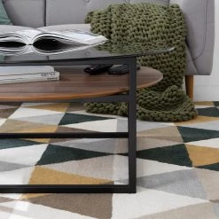 Studio Copenhagen Table basse Sumstad - Verre fumé / Métal - Noyer / Noir 21 Studio Copenhagen Table basse Sumstad - Verre fumé / Métal - Noyer / Noir -Meubles de salle à manger Soldes Magasin 1000123773 190321 17260300004 GALLERYIMAGES P000000001000123773