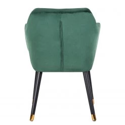 Jack & Alice Chaise avec accoudoirs Leezy G - Chêne massif / Velours - Vert / Noir 17 Jack & Alice Chaise avec accoudoirs Leezy G - Chêne massif / Velours - Vert / Noir -Meubles de salle à manger Soldes Magasin 1000123847 181030 16260016 GALLERYIMAGES P000000001000123847