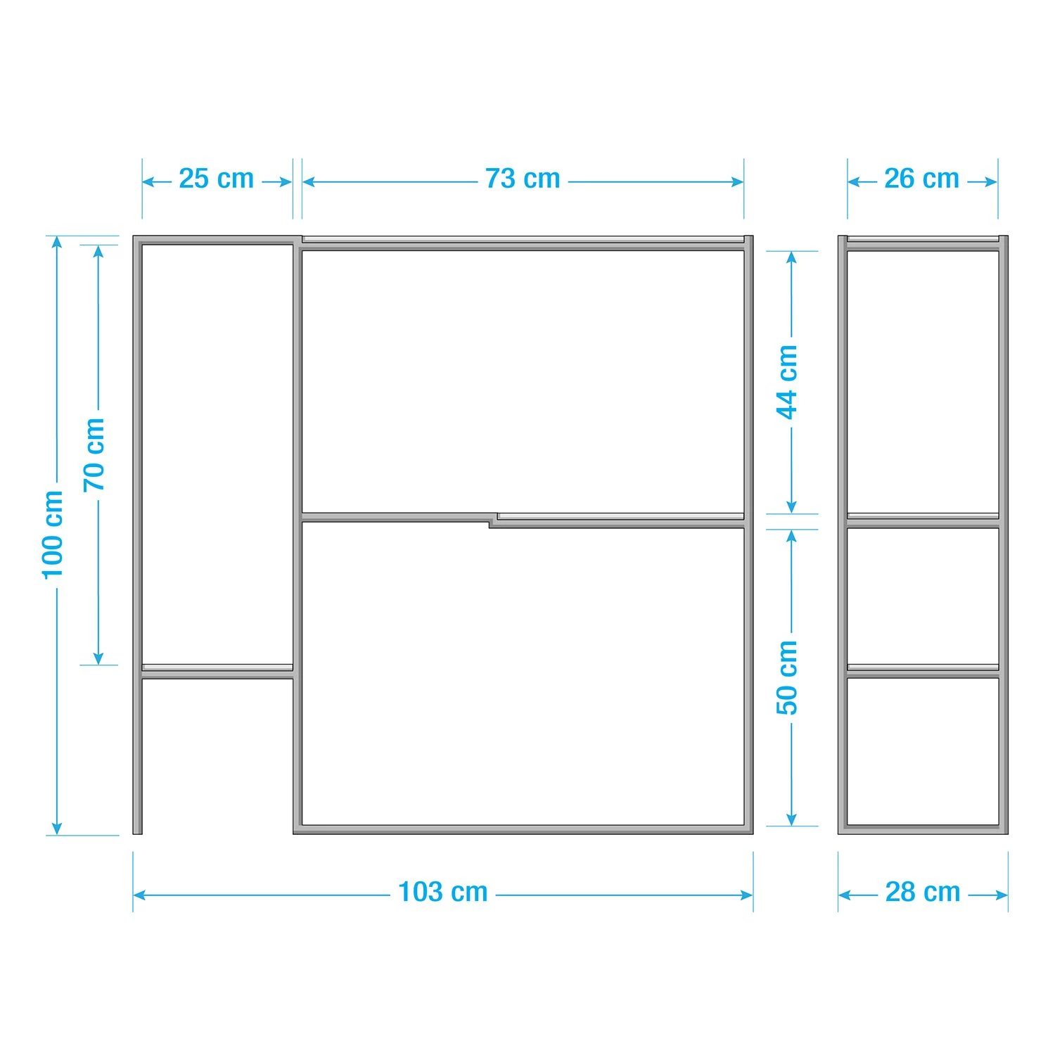 Red Living Étagère Soltas - Acacia massif / Métal - Acacia / Noir 5 Red Living Étagère Soltas - Acacia massif / Métal - Acacia / Noir – Image 5