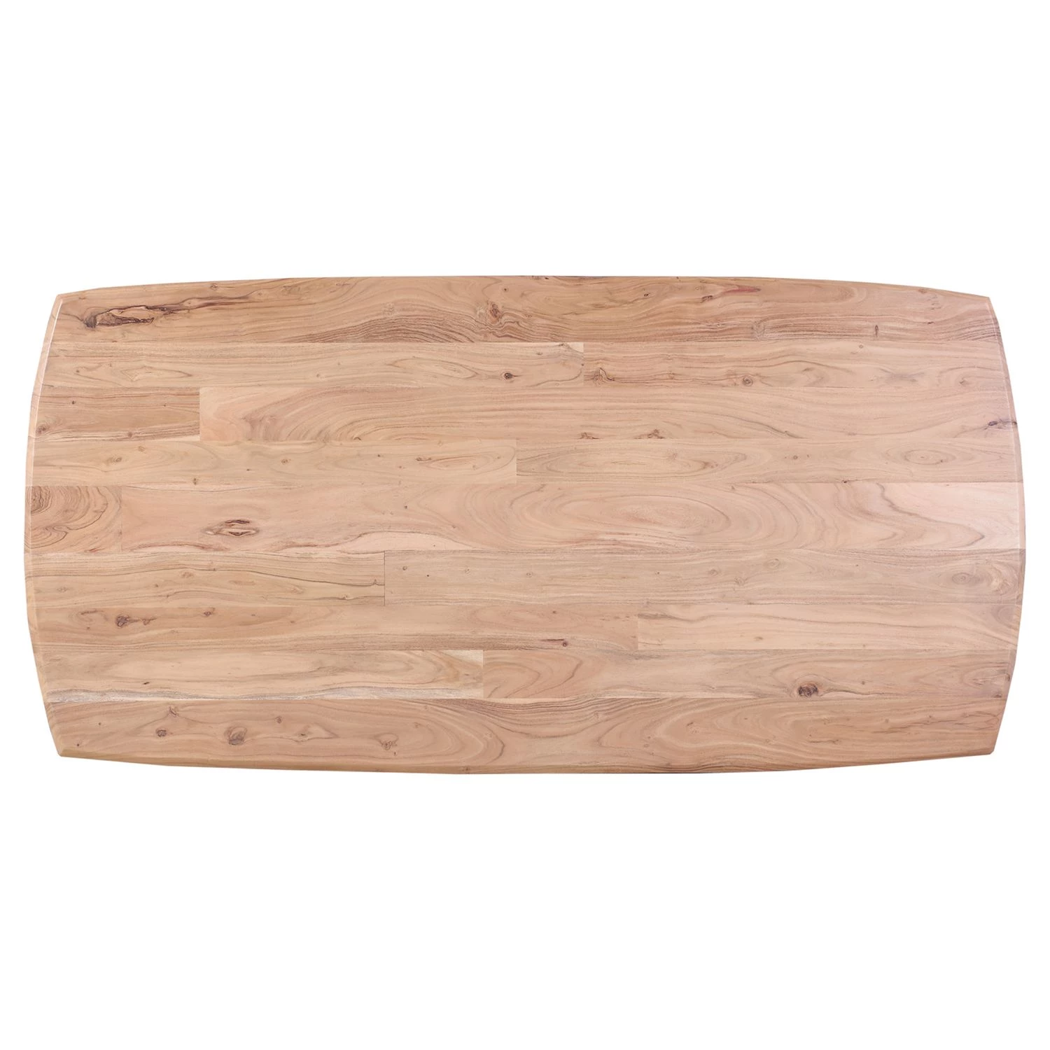 Ars manufacti Table Manki - Acacia massif / Métal - Acacia / Noir 4 Ars manufacti Table Manki - Acacia massif / Métal - Acacia / Noir – Image 4