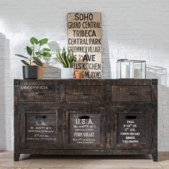 Ars manufacti Buffet Keyport II - Manguier massif -Meubles de salle à manger Soldes Magasin 1000125891 190523 11145500040 MOOD GALLERYIMAGES P000000001000125891 mood