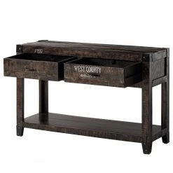 Ars manufacti Console Keyport - Manguier massif -Meubles de salle à manger Soldes Magasin 1000125892 190509 16022200029 GALLERYIMAGES P000000001000125892