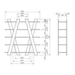 Temahome Étagère Wind I - Chêne -Meubles de salle à manger Soldes Magasin 1000126131 180723 13470976 GALLERYIMAGES P000000001000126131