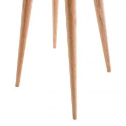 Mørteens Table haute Lindholm - Partiellement en chêne massif - Blanc mat / Chêne rouge -Meubles de salle à manger Soldes Magasin 1000126818 190110 15150100005 GALLERYIMAGES P000000001000126818