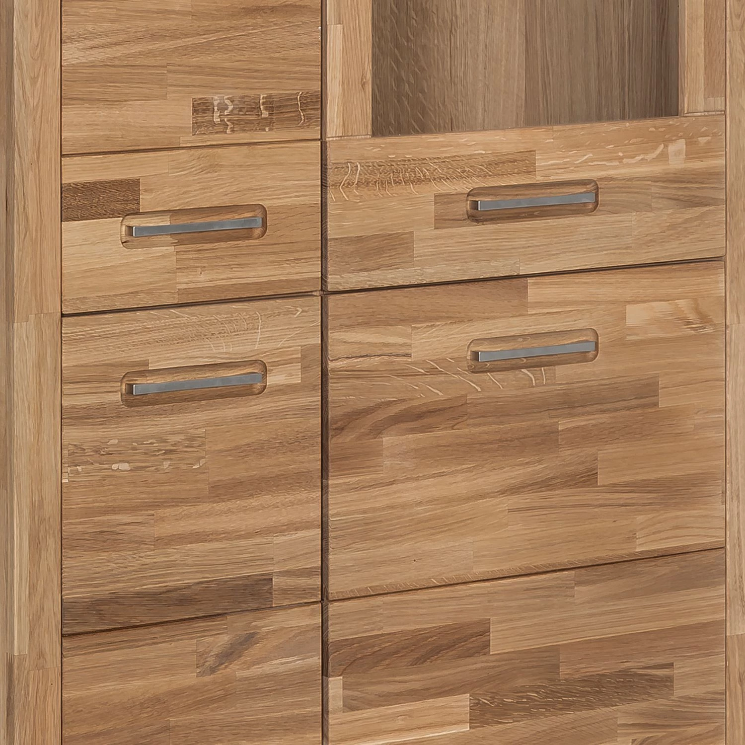 Ars Natura Armoire vitrine Majona (avec éclairage) - Chêne sauvage 4 Ars Natura Armoire vitrine Majona (avec éclairage) - Chêne sauvage – Image 4