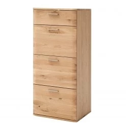 Naturoo Commode Kvilla IV - Partiellement en planches de chêne Bianco massif / Chêne Bianco