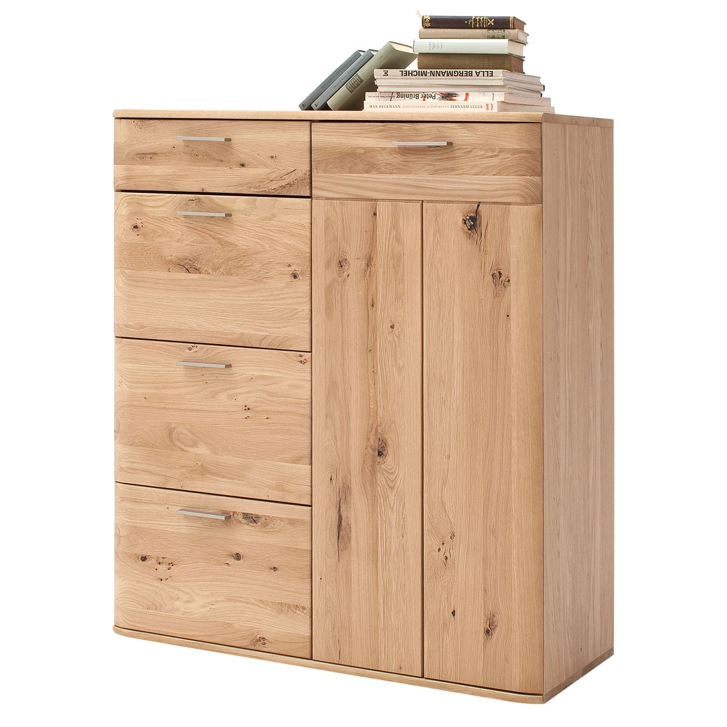 Naturoo Commode Kvilla V - Partiellement en planches de chêne Bianco massif / Chêne Bianco 3 Naturoo Commode Kvilla V - Partiellement en planches de chêne Bianco massif / Chêne Bianco – Image 3