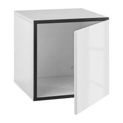 Now! by hülsta Rangement mural hülsta now to go II - Blanc pur laqué / Blanc neige - 39 x 38 cm -Meubles de salle à manger Soldes Magasin 1000127817 180913 14040624 GALLERYIMAGES P000000001000127817