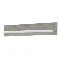 Fredriks Étagère murale Karlsburg - Blanc / Imitation béton