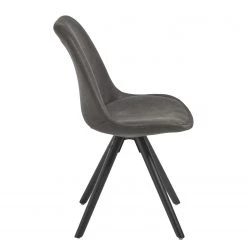 Norrwood Chaises capitonnées Ralf ll (lot de 4) - Graphite 12 Norrwood Chaises capitonnées Ralf ll (lot de 4) - Graphite -Meubles de salle à manger Soldes Magasin 1000128749 220211 035 DETAILS P000000001000128749