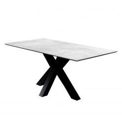 Mooved Table Snook - Galet - Largeur : 160 cm - Sans rallonge